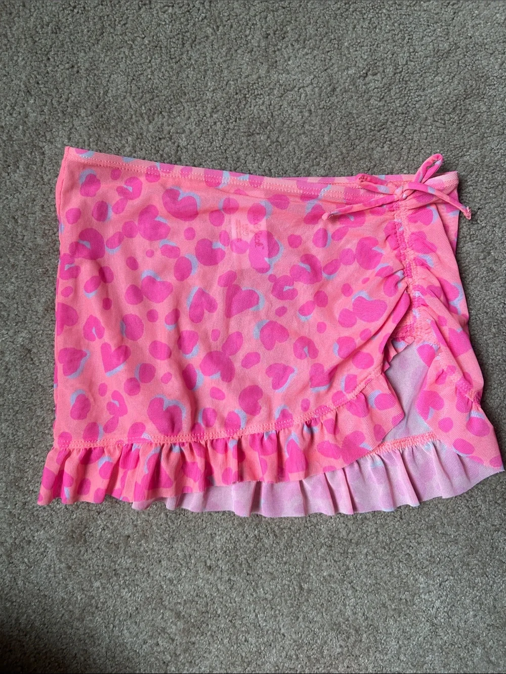 Girls Cat & Jack One Piece Swim with Skirt